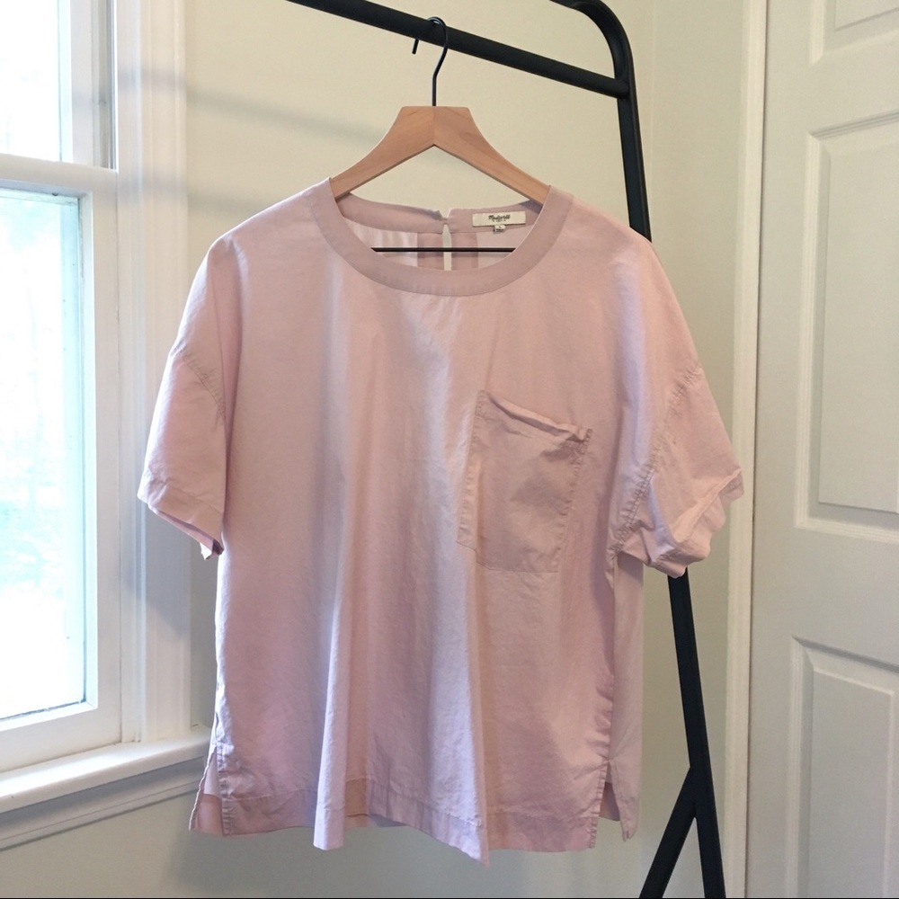Lowest $ Madewell oversized artist shirt